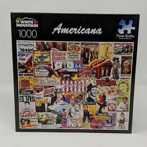 White Mountain Americana 1000 Puzzle